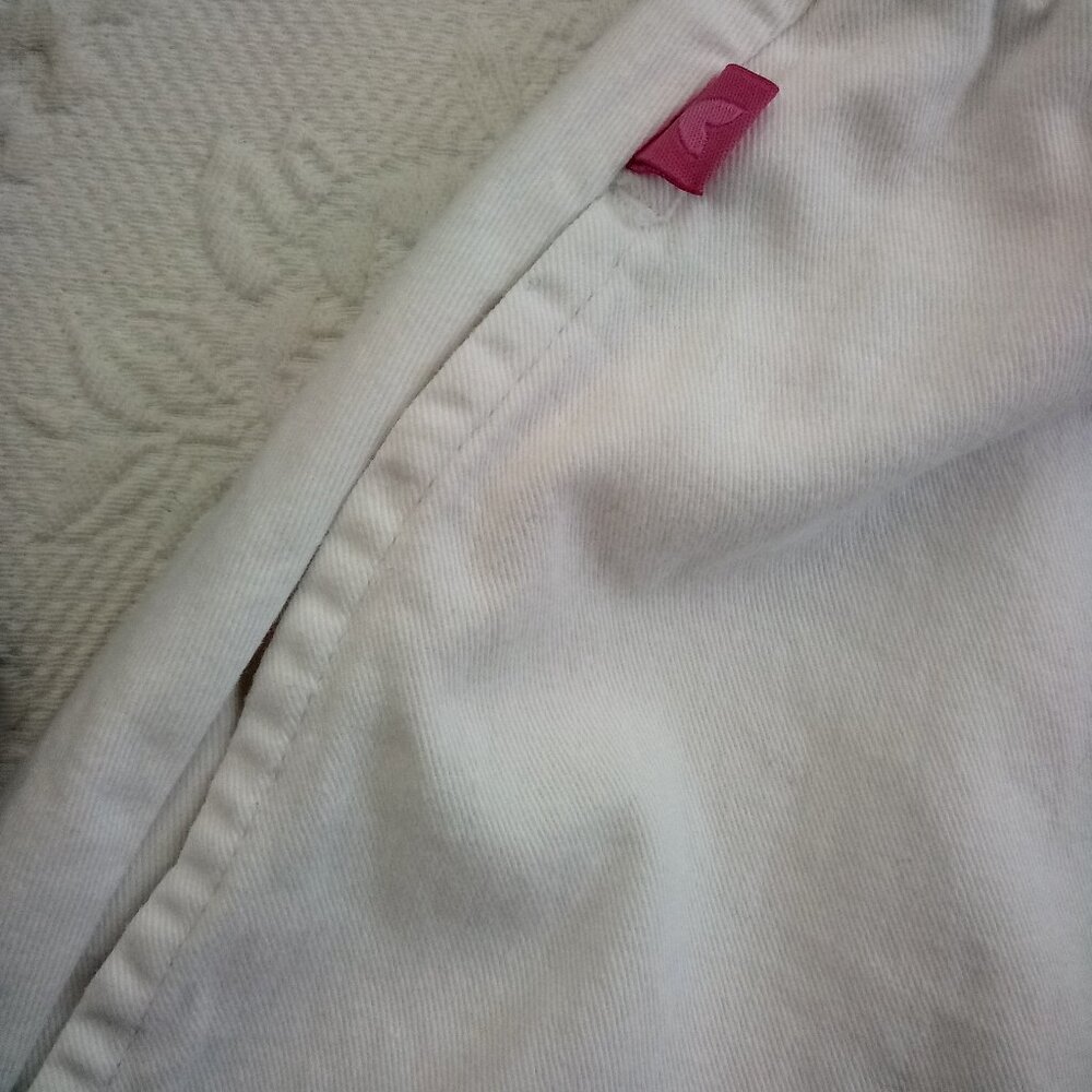 White Jean Skirt By Women Within Size: 20W